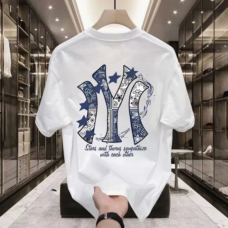 MLB Blue Printed Streetwear T-Shirt—Special Offer Review: A $3.73 Back-Print Tee, Variant by Variant