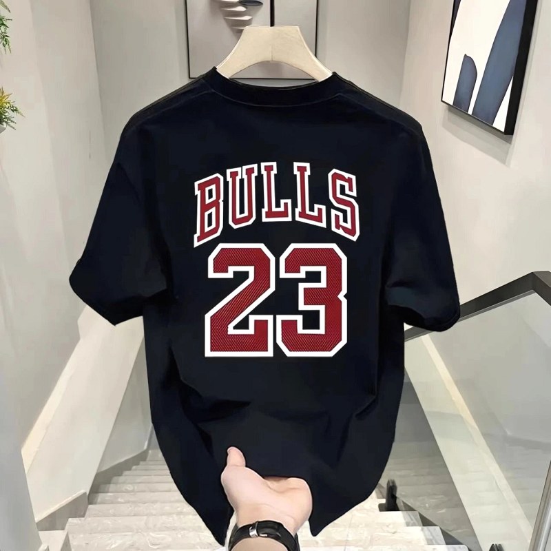 NBA Black T-Shirt in Casual Streetwear Style Review: A $5 Cotton Crew-Neck, Tested