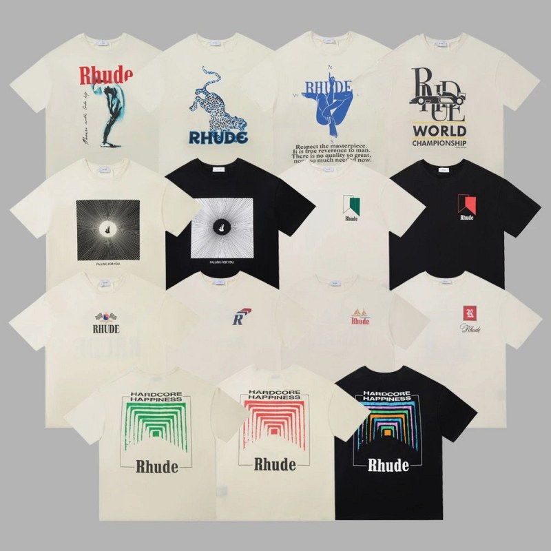 Rhude Multicolor T-Shirt Collection Review: Matching Agent QC Photos to the Tee That Landed